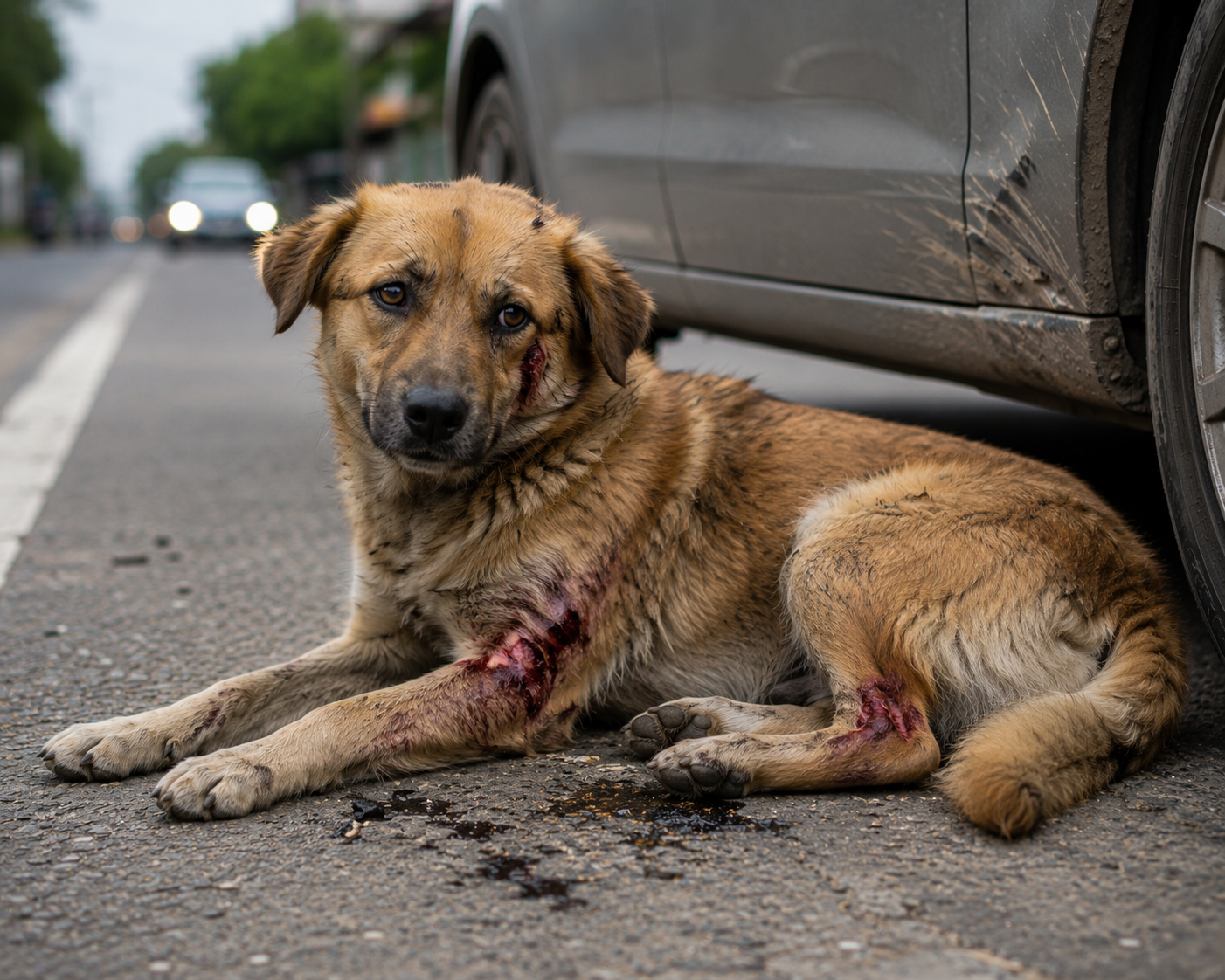Langkah Tepat Menghadapi Anjing yang Tertabrak atau Mengalami Trauma Fisik
